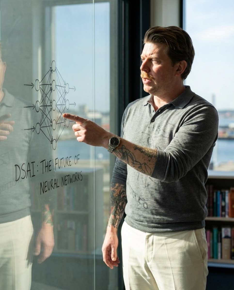 Jonas Hansen, grundlægger af DSAI